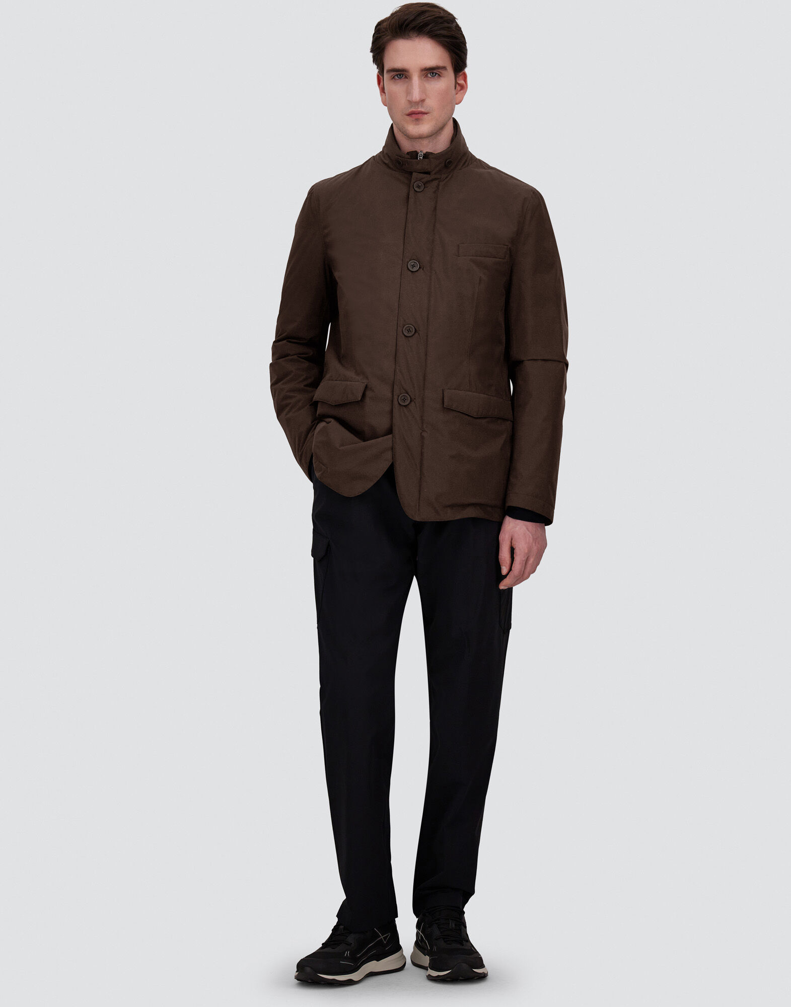 BLAZER WITH BIB IN 2-LAYER WINDSTOPPER