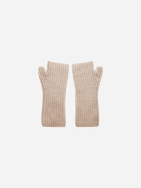 GANTS EN COB STITCH CARDED WOOL