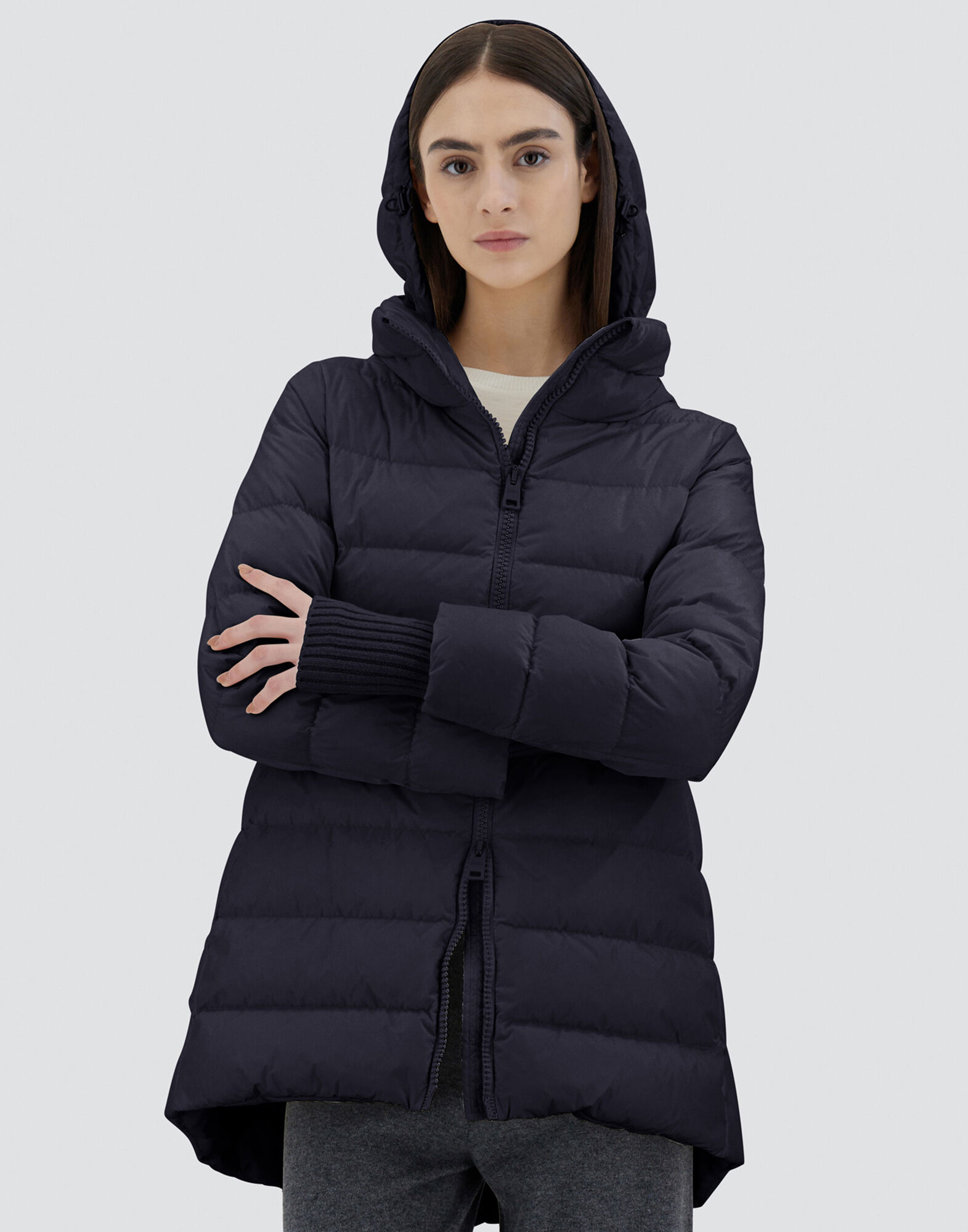 A-SHAPE JACKET IN NYLON CHAMONIX