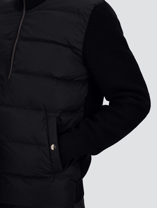 ワッフルニット ウールジャケット