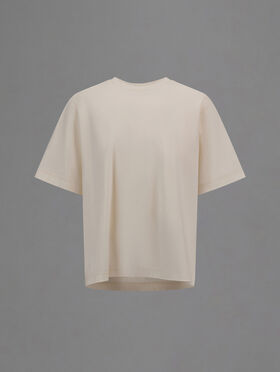 T-SHIRT LAMINAR EN MERCERIZED JERSEY