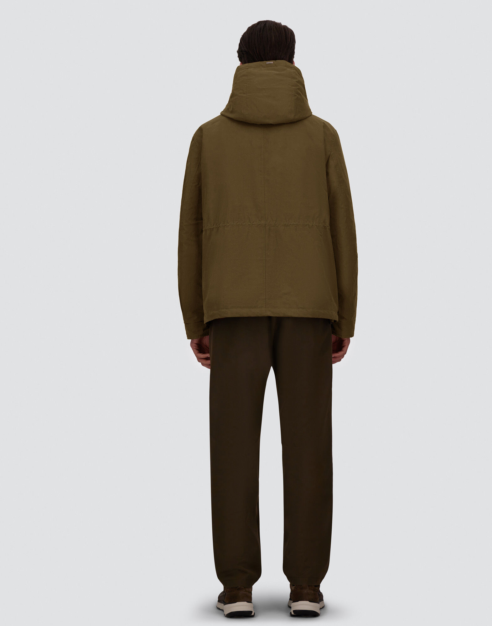 WAXED COTTON-BLEND JACKET