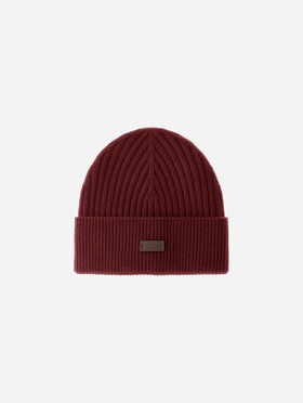 BEANIE AUS WOLLE IM RIPPSTRICK