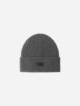 BEANIE AUS WOLLE IM RIPPSTRICK