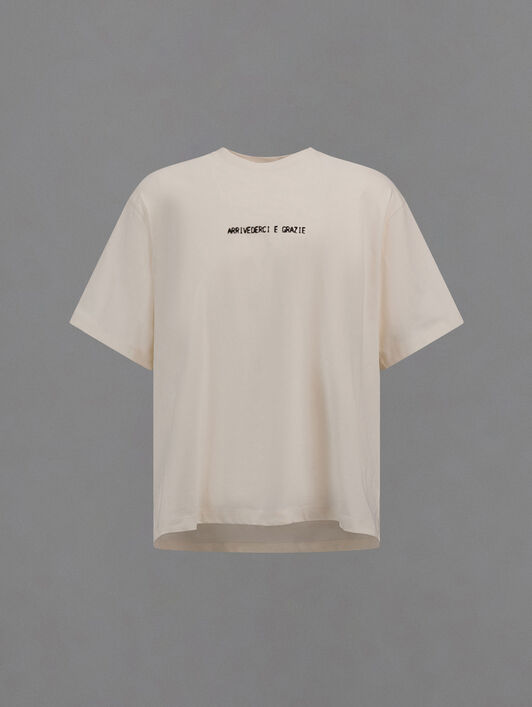 ラミナー コンパクトジャージー Tシャツ