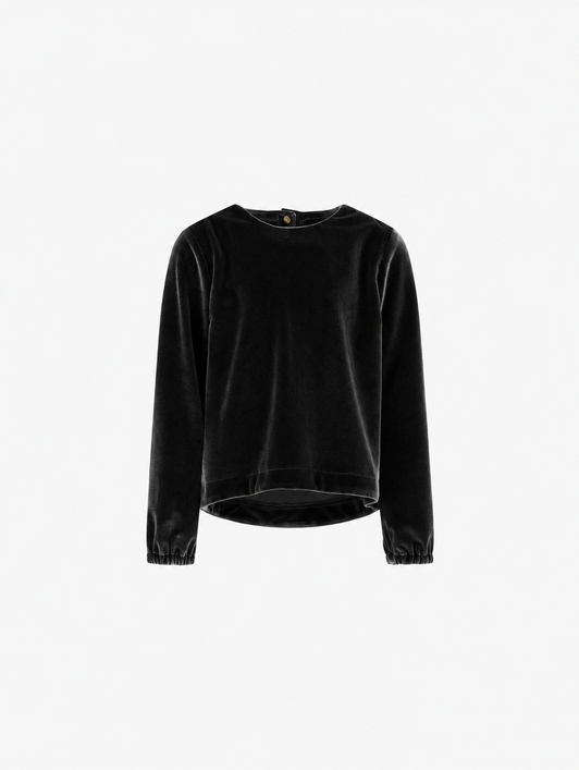 SMOOTH VELVET BLOUSE