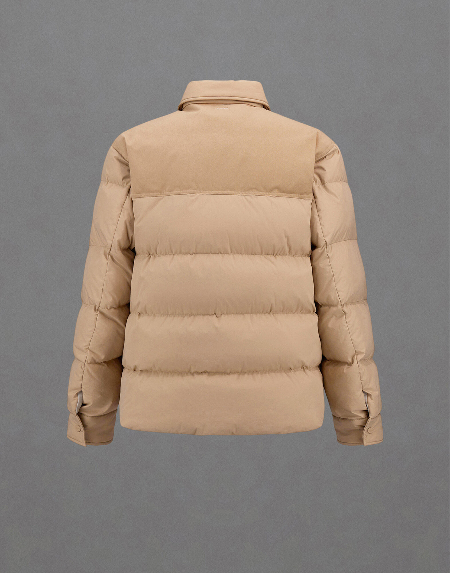 CHAQUETA LAMINAR DE ORGANIC FEEL DOWN Y SUEDED COTTON