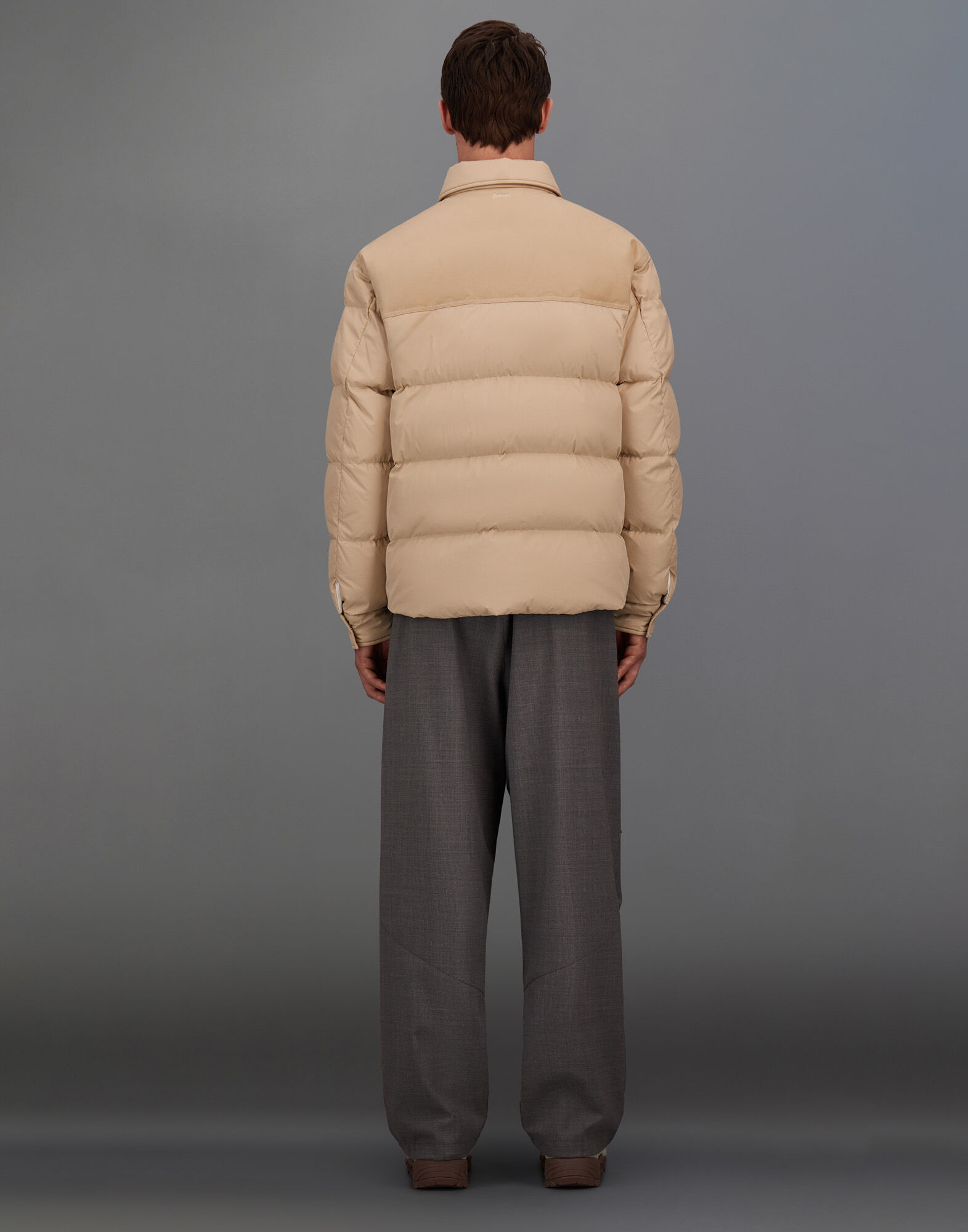 CHAQUETA LAMINAR DE ORGANIC FEEL DOWN Y SUEDED COTTON