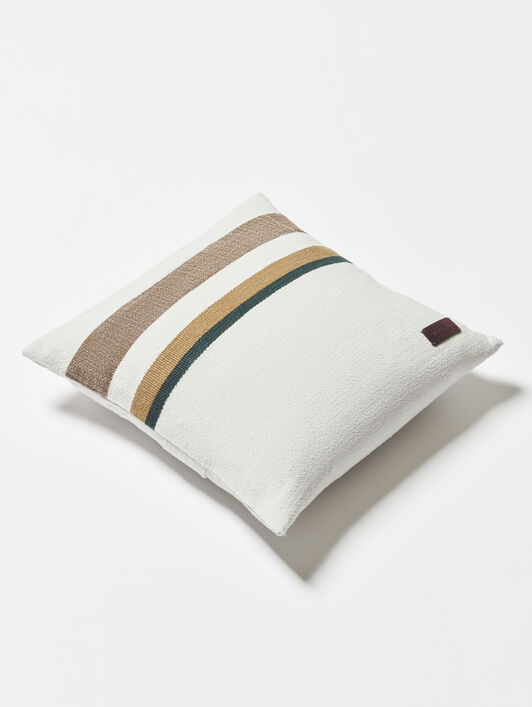 COTTON AND LINEN SUMMER CUSHION