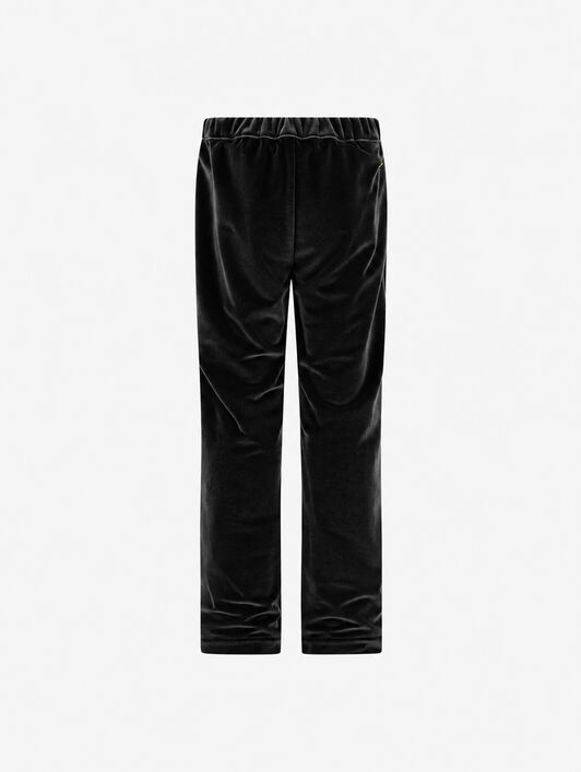 SMOOTH VELVET TROUSERS