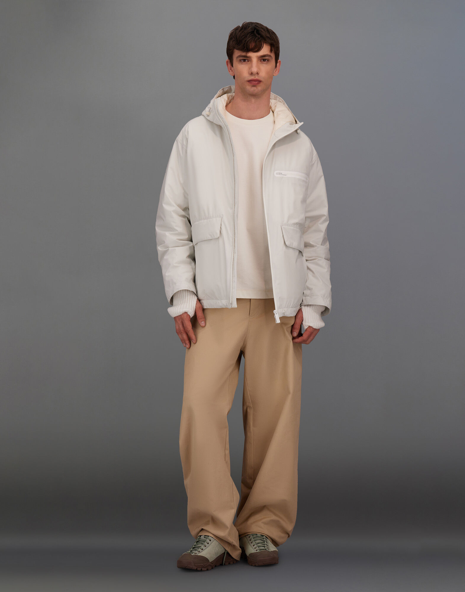 ラミナー ゴアテックス 2レイヤー ショートパーカ