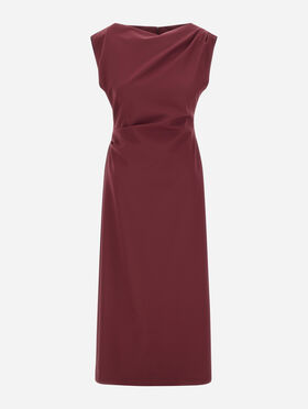 KLEID AUS BI-STRETCH-GEWEBE