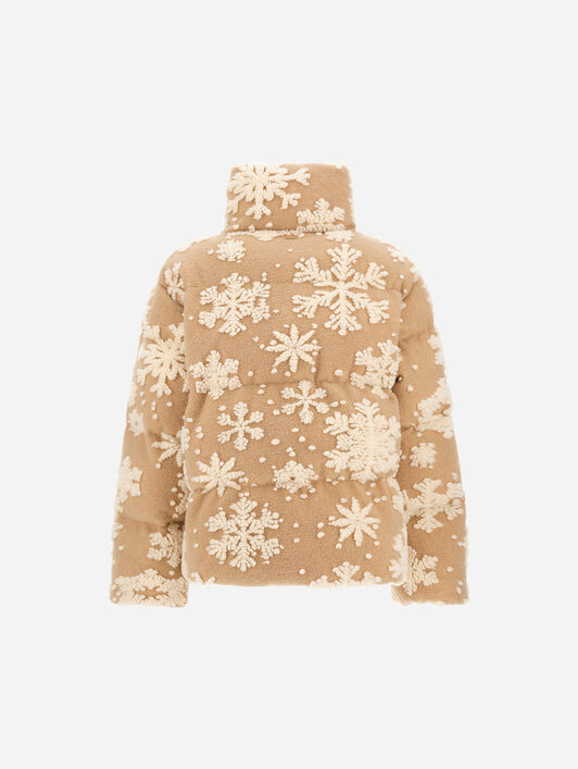 GIACCA IN TESSUTO JACQUARD SNOWFLAKE
