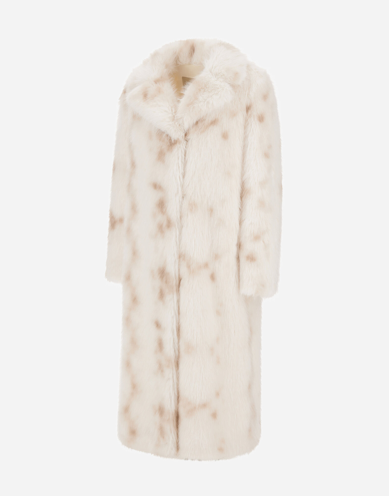 LYNX-EFFECT FUR-TOUCH COAT