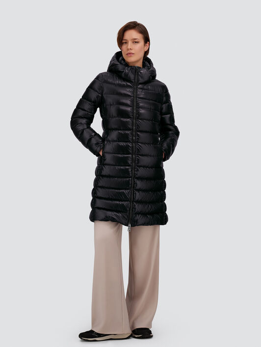JACKET IN GLOSSY NYLON