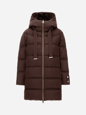 A-FORM-JACKE AUS SATIN
