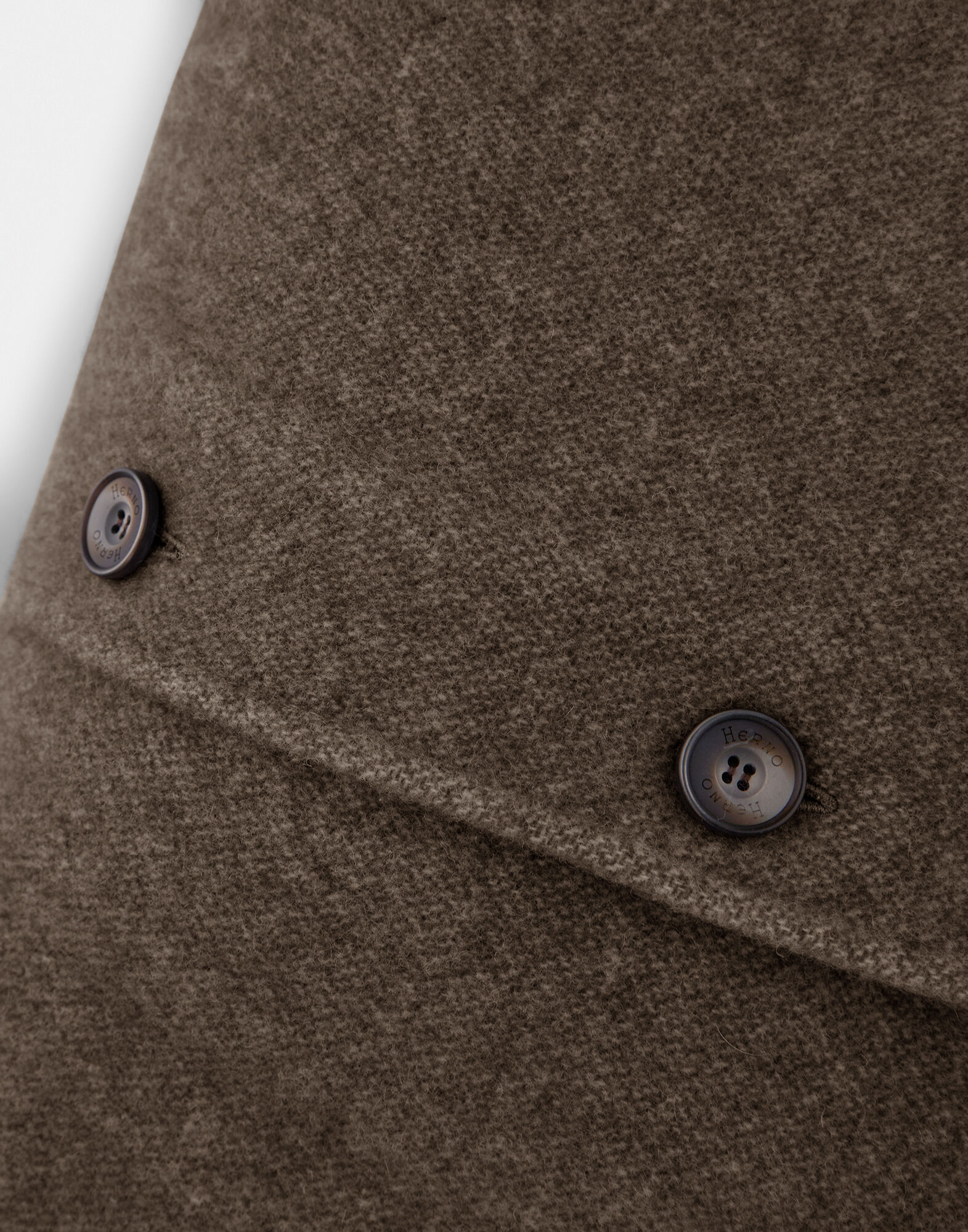 HERNO HABITA WOOL AND CASHMERE CUSHION