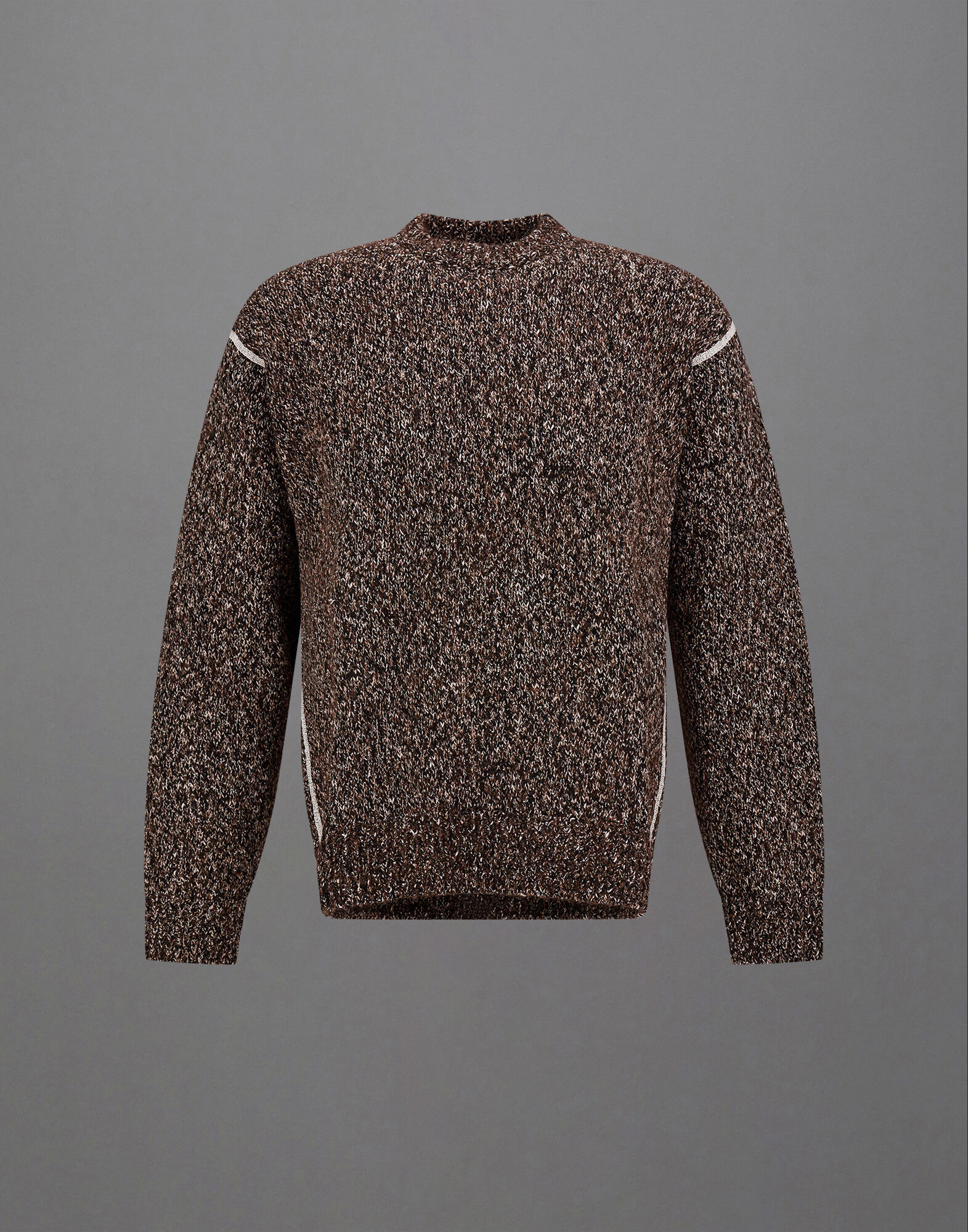 LAMINAR JUMPER IN MOULINÉ KNIT