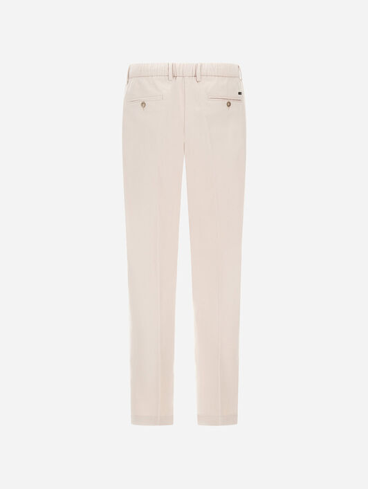 RESORT TROUSERS IN CASHMERE AND SILK