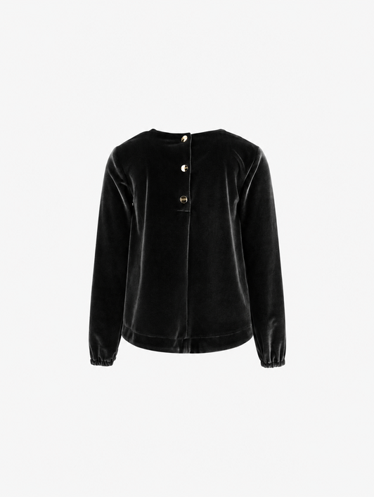 SMOOTH VELVET BLOUSE