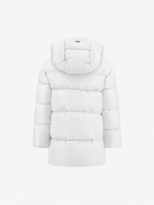 CHAQUETA DE CORTE ACAMPANADO DE BABY TAFETÁN