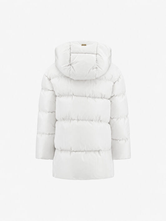 CHAQUETA DE CORTE ACAMPANADO DE BABY TAFETÁN