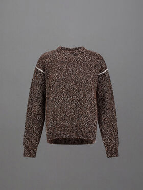 PULL LAMINAR EN KNIT MOULINÉ