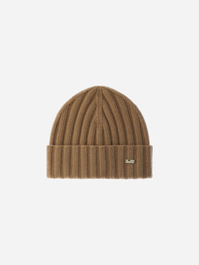 BEANIE AUS WOLLE IM RIPPSTRICK